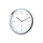 Blomus Horloge murale radio Crono M 24 cm, Blanc