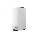 Blomus Poubelle à pédale Tubo 3 l, Blanc