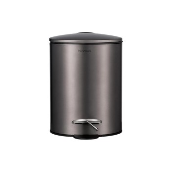Blomus Poubelle à pédale Tubo 3 l, Argenté