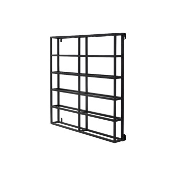 Bloomingville Weinregal Magne, black , for 12 Flaschen, Metall, 67x67x10cm (BxHxT) Bloomingville Weinregal Magne, black , for 12 Flaschen, Metall, 67x67x10cm (BxHxT)