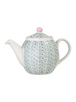 Bloomingville Teekanne Maya 1.2L, 14x16 cm (DxH), Steingut