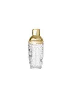 Bloomingville Shaker klar gold, Ø8,5xH22 cm, 385ml Bloomingville Shaker klar gold, Ø8,5xH22 cm, 385ml