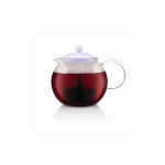 Bodum Assam Teebereiter Glas, shadow, Kunststofffilter,0.5l