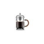 Bodum Chambord Kaffeebereiter 4 Tassen, Holzgriff, 0.5 Liter