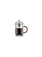 Bodum Chambord Kaffeebereiter 4 Tassen, Holzgriff, 0.5 Liter
