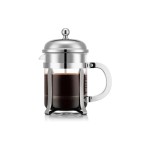 Bodum Chambord Kaffeebereiter 4 Tassen, Metallgriff, 0.5 Liter