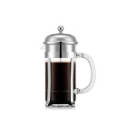 Bodum Chambord Kaffeebereiter 8 Tassen, Metallgriff, 1 Liter