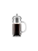 Bodum Chambord Kaffeebereiter 8 Tassen, Metallgriff, 1 Liter