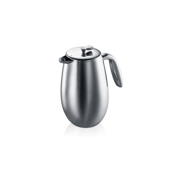 Bodum Columbia Kaffeebereiter 8 Tassen, Doppelwandig, Edelstahl, 1 Liter