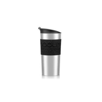 Bodum Travel Mug Doppelwandig Reisebecher, Edelstahl, black , 0.35 Liter Bodum Travel Mug Doppelwandig Reisebecher, Edelstahl, black , 0.35 Liter