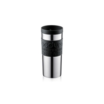 Bodum Travel Mug Doppelwandig, Edelstahl, black , 0.35 Liter Bodum Travel Mug Doppelwandig, Edelstahl, black , 0.35 Liter