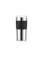 Bodum Mug de voyage Iced Vanilla Latte, argent, 0.35 l