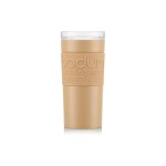 Bodum Travel Mug Doppelwandig, Edelstahl, vanilla, 0.35 Liter
