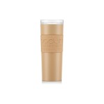 Bodum Travel Mug Doppelwandig, Edelstahl, vanilla, 0.45 Liter