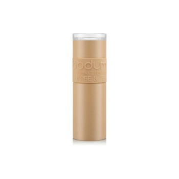 Bodum Travel Mug Doppelwandig, Edelstahl, vanilla, 0.6 Liter Bodum Travel Mug Doppelwandig, Edelstahl, vanilla, 0.6 Liter