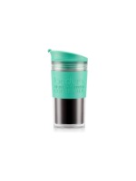 Bodum Travel Mug Doppelwandiger Reisebecher, Kunststoff/Green, 0.35 Liter