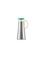 Bodum Chambord Thermoskanne, Edelstahl/Green, 1.1 Liter