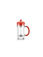 Bodum Cafetière Cafetière 1 l, Rouge/Argenté