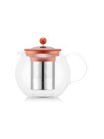Bodum Assam Teebzuereiter 1L, Lava Falls, mit Edelstahlfilter