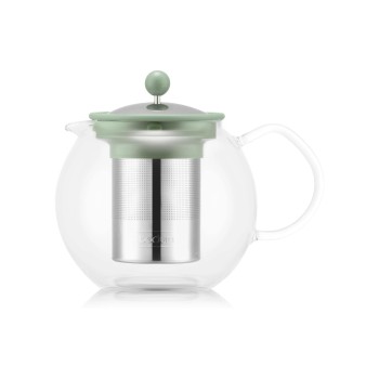 Bodum Assam Teebzuereiter 1L, Sage, mit Edelstahlfilter