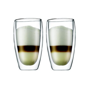 Bodum PAVINA Glas 0.45 Liter, 2 Stück, doppelwandig Bodum PAVINA Glas 0.45 Liter, 2 Stück, doppelwandig