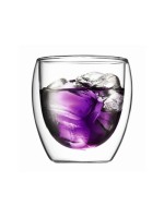 Bodum PAVINA Glas 0.25 Liter, 2 Stück, doppelwandig