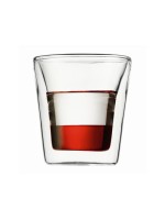 Bodum CANTEEN Glas 0.1 Liter, 2 Stück, doppelwandig