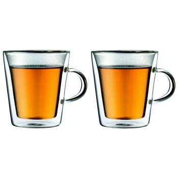Bodum CANTEEN Tasse 0.2 Liter, 2 Stück, doppelwandig Bodum CANTEEN Tasse 0.2 Liter, 2 Stück, doppelwandig