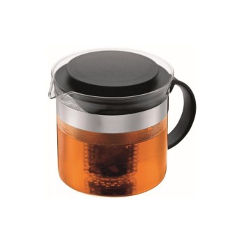 Bodum Bistro Nouveau Teebereiter, noir, Fassungsvermögen 1.0 Liter