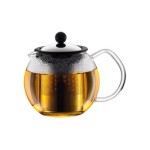Bodum Assam Teebereiter mit Edelstahlfilter, glänzend, Fassungsvermögen 0.5 Liter