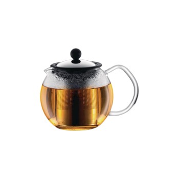 Bodum Assam Teebereiter with Edelstahlfilter, glänzend, Fassungsvermögen 0.5 Liter Bodum Assam Teebereiter with Edelstahlfilter, glänzend, Fassungsvermögen 0.5 Liter
