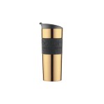 Bodum Travel Mug Thermobecher gold, 0.35 Liter, Edelstahl