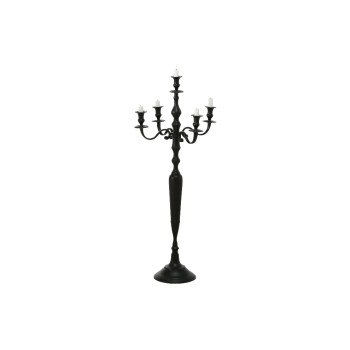 Boltze Kerzenleuchter Victoria, H 105 cm, Aluminium, black  Boltze Kerzenleuchter Victoria, H 105 cm, Aluminium, black