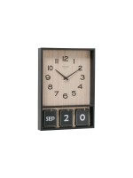 Boltze Wanduhr Office, Analog, exkl. 1xAA Batterie, MDF