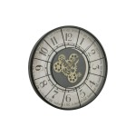 Boltze Wanduhr Metropol, Analog, exkl. 3xAA Batterie, D: 57cm, MDF