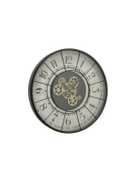 Boltze Wanduhr Metropol, Analog, exkl. 3xAA Batterie, D: 57cm, MDF