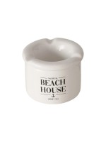 Boltze Cendrier Beach Blanc