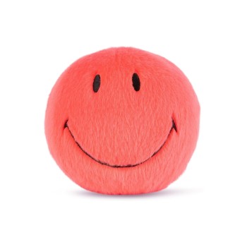 Bon Ton Toys Peluche Smiley ECO Fuzzy corail 13 cm