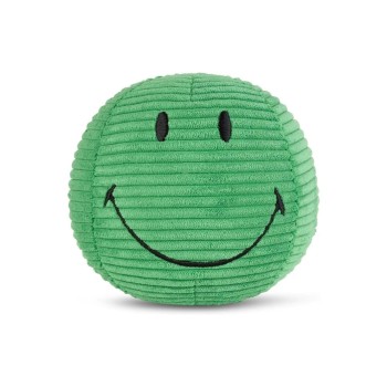 Bon Ton Toys Peluche Smiley ECO velours côtelé vert 13 cm