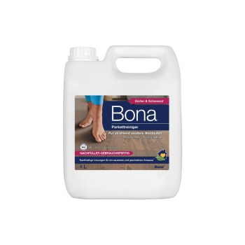 Bona Parkettreiniger Nachfüllkanister 4. L, versiegelte Holzböden, für iRobot Sauger
