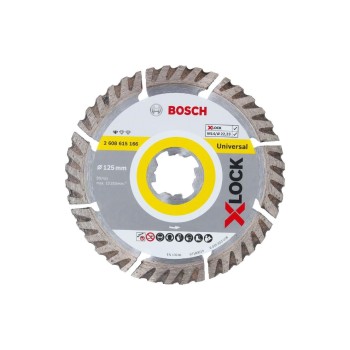 BOSCH X-LOCK Diamanttrennscheibe 125 mm, Standard for Universal BOSCH X-LOCK Diamanttrennscheibe 125 mm, Standard for Universal