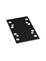 Bosch Professional Plaque d'affûtage avec velcro, 80 x 130 mm