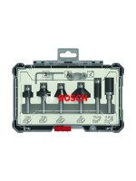 Bosch Professional Rand-& Kantenfräser-Set, 6 Teilig, 8-mm-Schaft