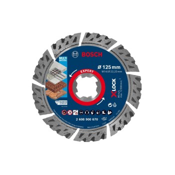 Bosch Professional Diamanttrennscheibe, Expert MultiMaterial 125x22,23x2,4x12mm Bosch Professional Diamanttrennscheibe, Expert MultiMaterial 125x22,23x2,4x12mm