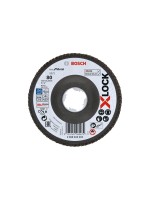 Bosch Professional Fächerschleifscheibe, Ø125mm, K 80, X571, Best for Metal, 1Stück