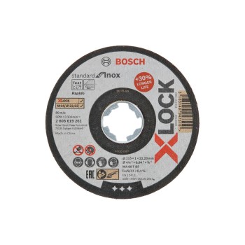 Bosch Professional Trennscheibe gerade, Standard for Inox 115x1x22,23mm Bosch Professional Trennscheibe gerade, Standard for Inox 115x1x22,23mm