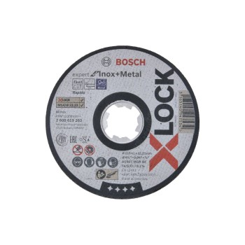 Bosch Professional Trennscheibe gerade, Expert for Inox+Metal 115x1x22,23 Bosch Professional Trennscheibe gerade, Expert for Inox+Metal 115x1x22,23