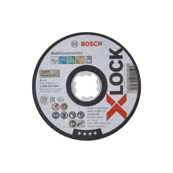 Bosch Professional Trennscheibe gerade, Multi Material 115x1x22,23 mm Bosch Professional Trennscheibe gerade, Multi Material 115x1x22,23 mm