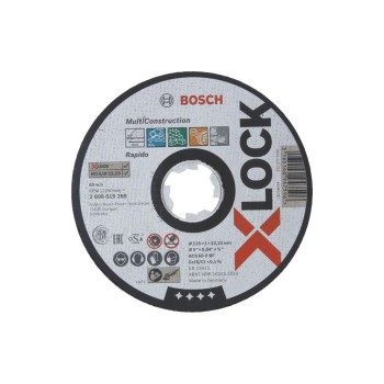 Bosch Professional Trennscheibe gerade, Multi Material 125x1x22,23 mm Bosch Professional Trennscheibe gerade, Multi Material 125x1x22,23 mm