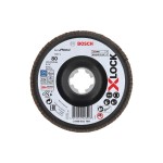 Bosch Professional Fächerschleifscheibe, Ø125mm, G 80, X571, Best for Metal, 1Stück